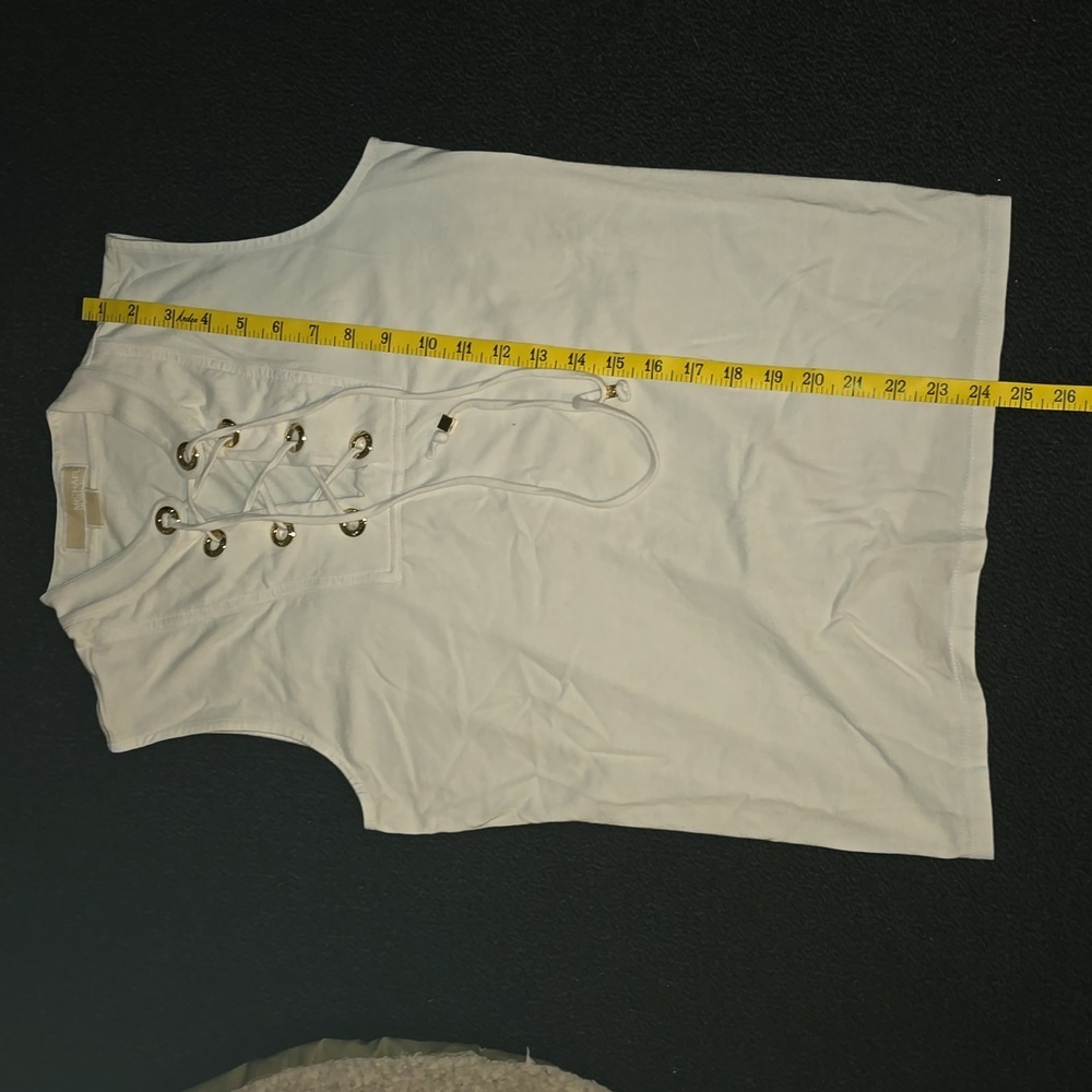 White Michael Kors tank top - Picture 5 of 6